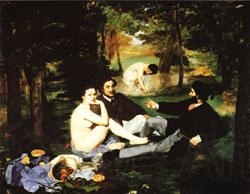 Edouard Manet dejeuner sur l'herbe(the Picnic Spain oil painting art